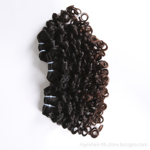 Cuticle Aligned Hair From India Original Virgin Human Hair Weaves New Products Curly Hair Extension